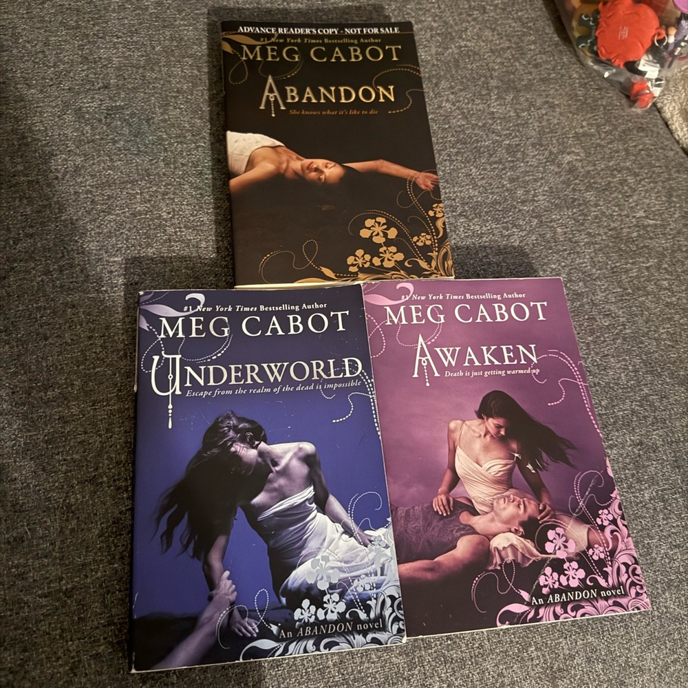 Meg Cabot Abandon Series Book Set
